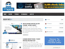 Tablet Screenshot of imwithnate.com